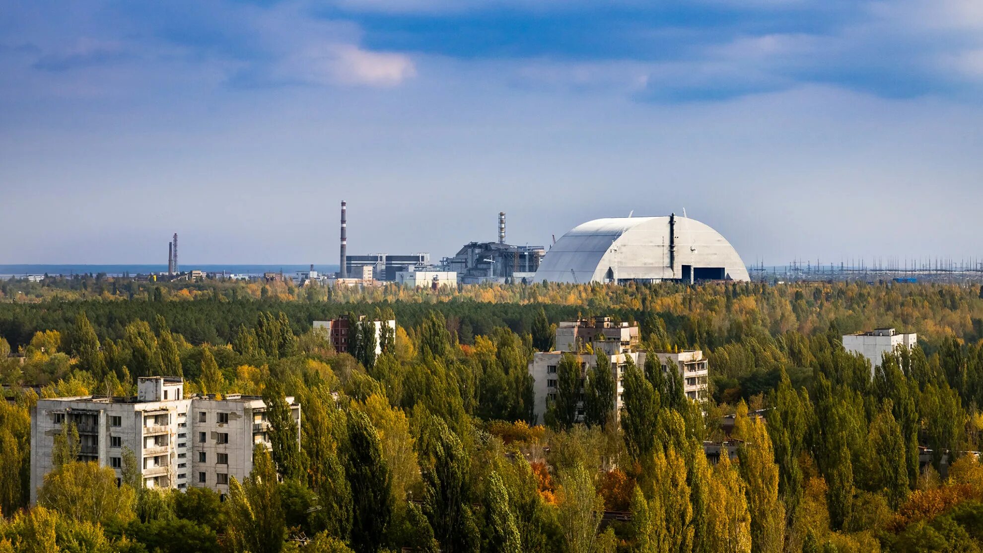 Зона отчуждения Чернобыльской АЭС. Припять ЧАЭС. Чернобыль сейчас. Панорамы Припяти ЧАЭС.