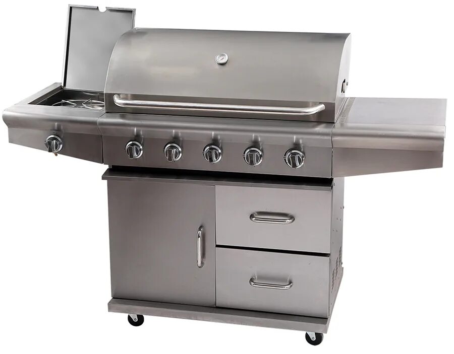 Aussie 205 stainless steel tabletop gas grill. Portable stainless steel bbq. Гриль на черном. Угольный гриль барбекю нержавеющая сталь. Гриль угольный нержавейка.