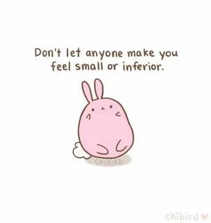 Feel small