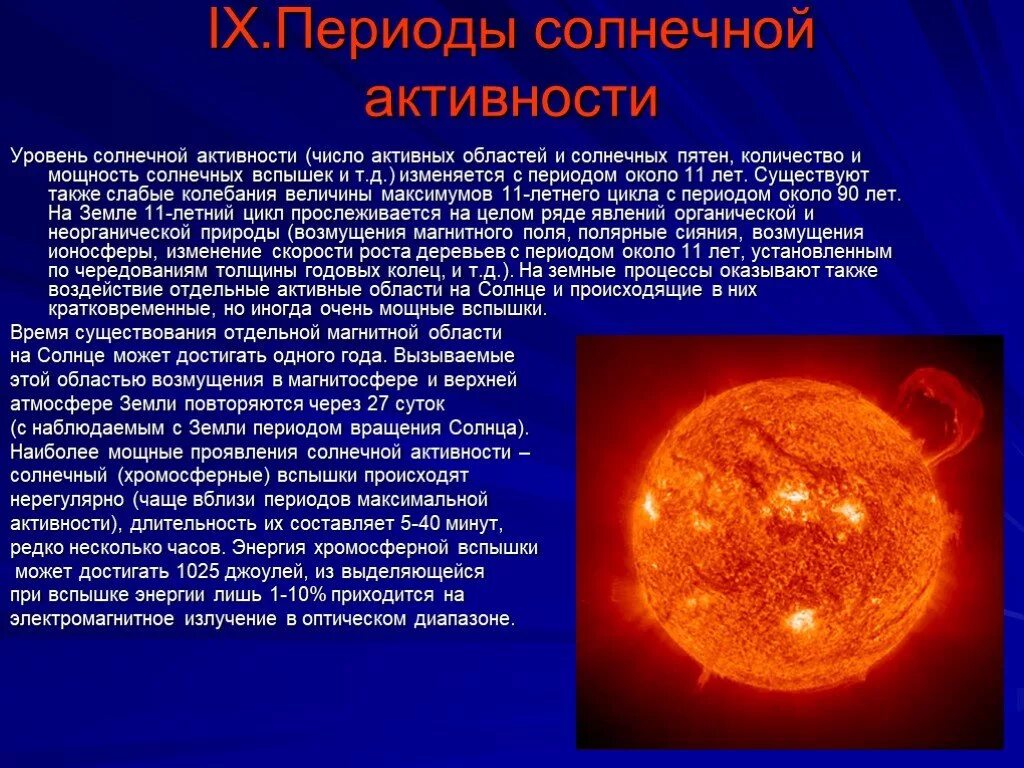 Периоды солнечной активности. Уровень солнечной активности. Цикл активности солнца. Показатели солнечной активности.