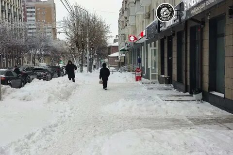 Снегопад в марте