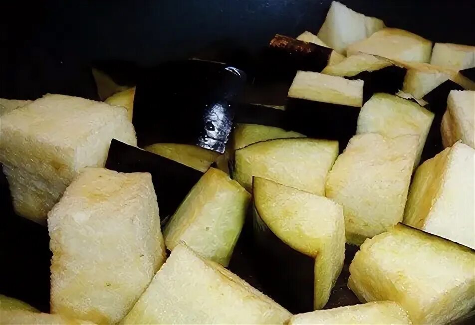 Баклажаны в рисовой муке