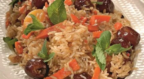 Вкусный плов с сухофруктами