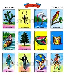 Mexican Loteria 8ft.x8ft. 