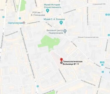 3 больница москва адрес