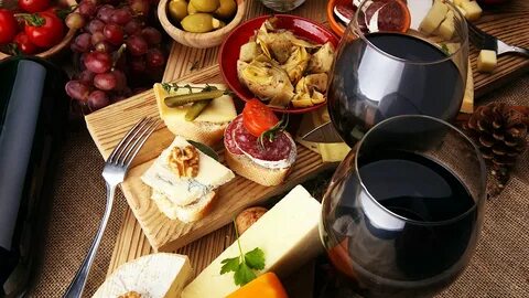 Приготовить закуски к вину