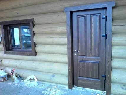 Баню можно пластиковые двери