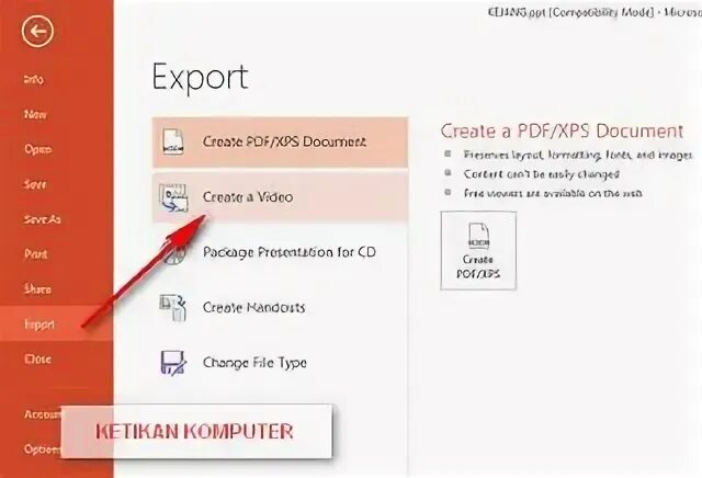 Как перевести пдф в пауэр поинт