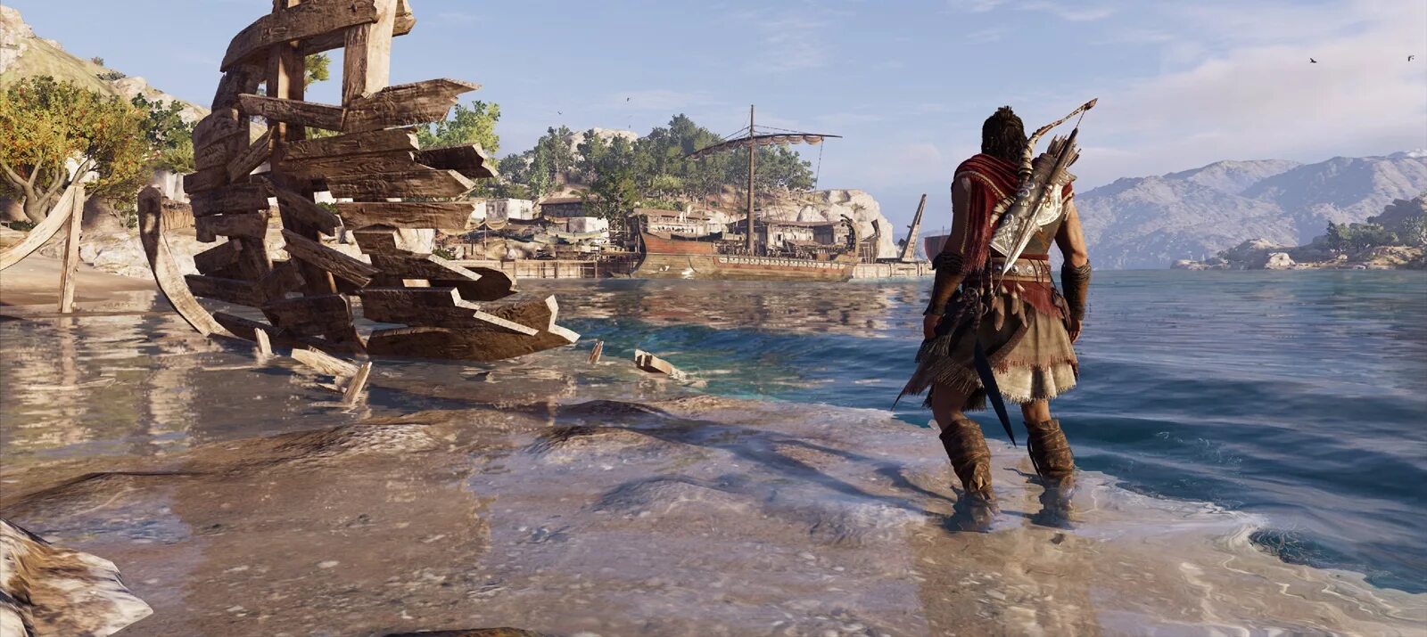 Assassin Creed Odyssey вода. Assassin's Creed Origins корабль. Assassins Creed Odyssey Water. Есть ли в ассасинс Крид ориджинс свой корабль. Ассасин одиссея лучшее оружие