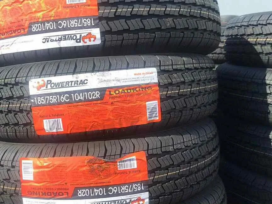 Шины 185 75 r16c 104 102r. 185/75r16c 104/102r Powertrac Loadking. Powertrac 185/75/16c 104/102r Loadking. Повертрак 185/75 r16c. 185/75/R16c Powertrac Loadking 104/102r, (20%), шт.