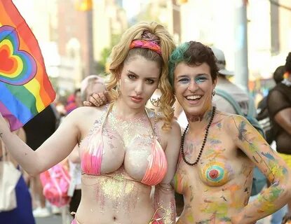 Lesbian pride parade xxx - free nudes, naked, photos, gabi-grecko-sexy-prid...