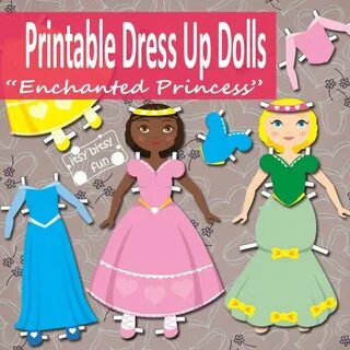 Paper doll dress up
