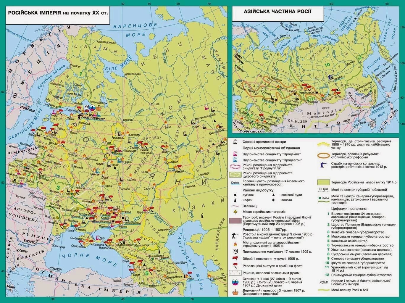 Российская Империя в начале 20 века карта. Азиатская часть России в начале 20 века карта. Карта Российской империи 19-20 века. Экономическая карта Российской империи в начале 20 века.