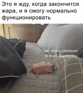 А когда будет жарко