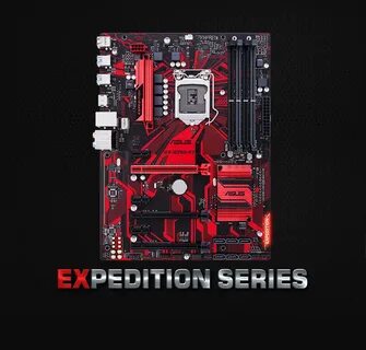 Красная материнская плата asus