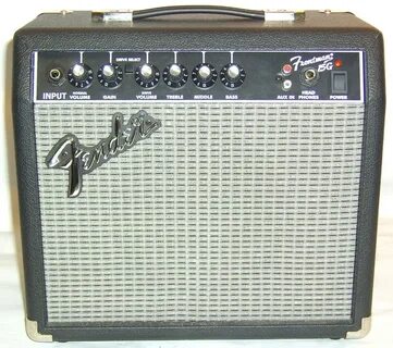 Fender frontman