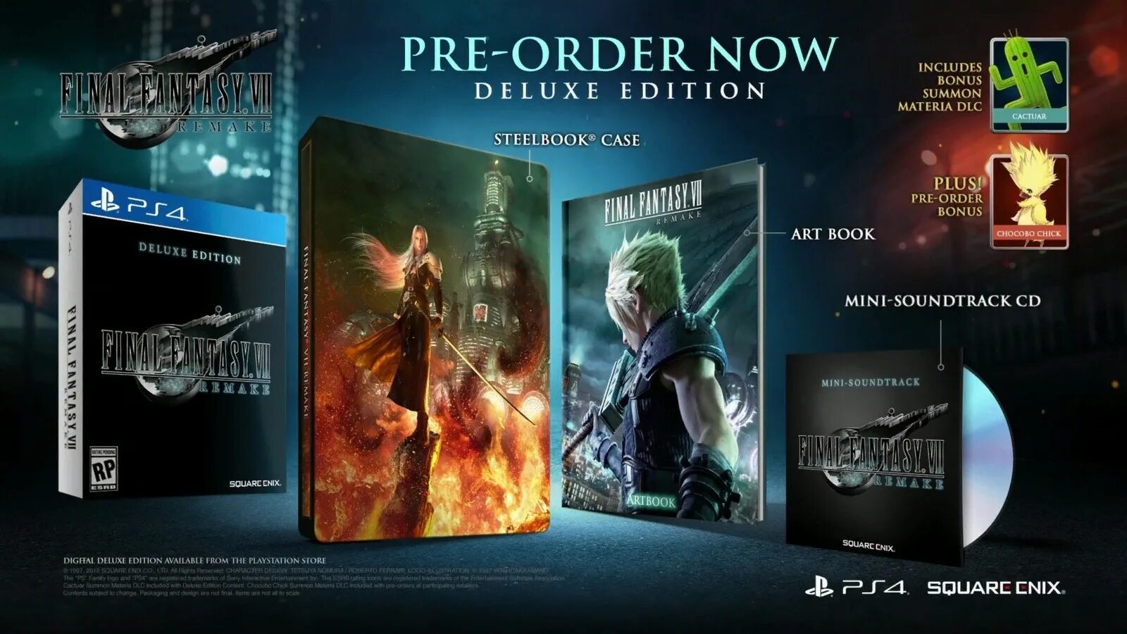 Final fantasy rebirth deluxe edition. Final Fantasy 7 Deluxe Edition ps4. Ff7 Remake Deluxe Edition. Final Fantasy 7 Remake ps4 диск. Final Fantasy VII Remake Deluxe Edition.