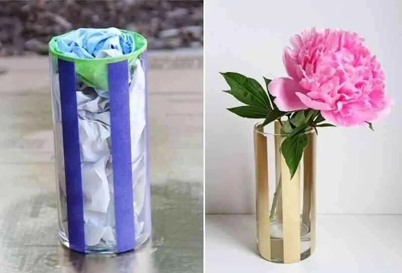 Как сделать самодельную вазу How to make vase from cardboard