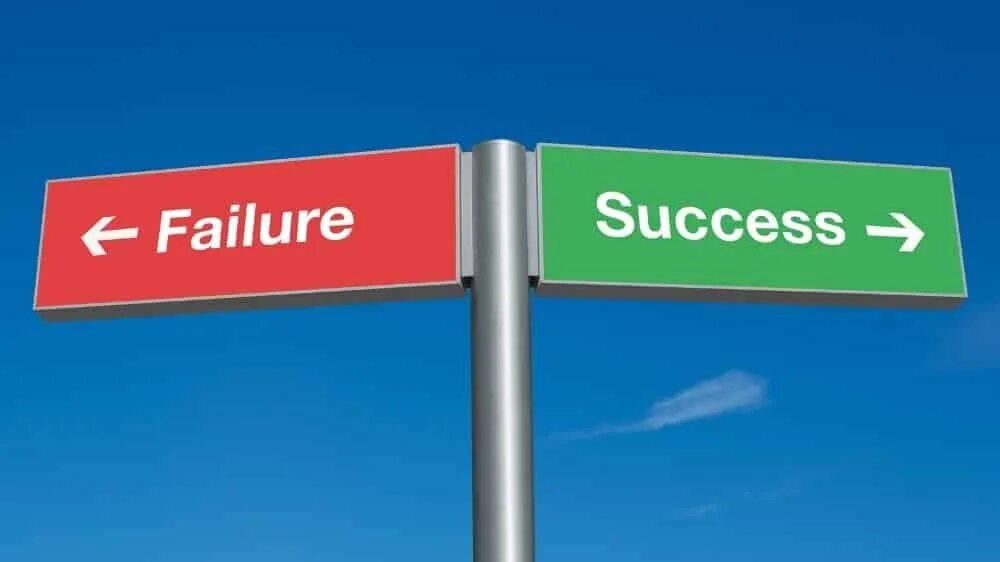 Send success. Success and failure. success and failure картинки. failure or success. fail success.
