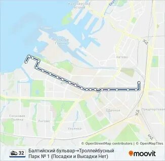 Троллейбус 28 маршрут на карте