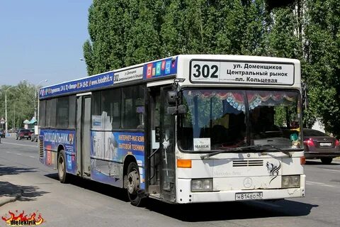 Липецк автобусного маршрута