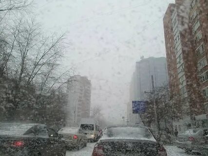 Тюмень снегопад