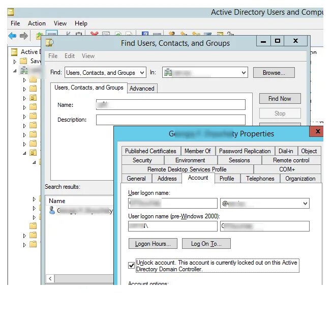 Active directory account. Unlock account в ad. unlock account. this account is currently locked out on this active directory domain controller. active directory delegation user objects.