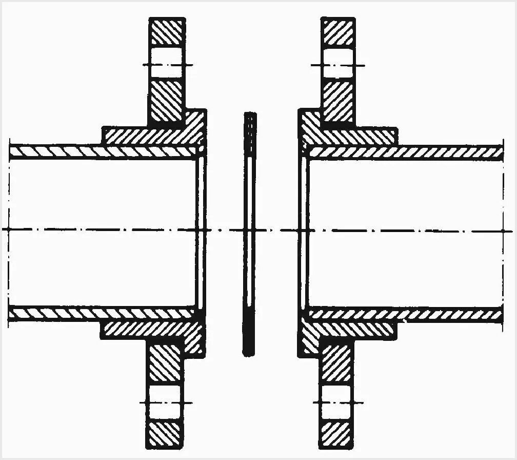 Установка фланцевых соединений. Фланцевое соединение трубопроводов схема соединения. Соединение труб с прокладкой фланцевое соединение. Фланцевое соединение труб чертеж. Фланцевое соединение трубопроводов с резиновым уплотнением.