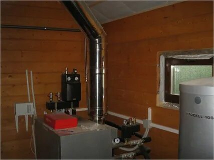 Стены газовой котельной в частном доме