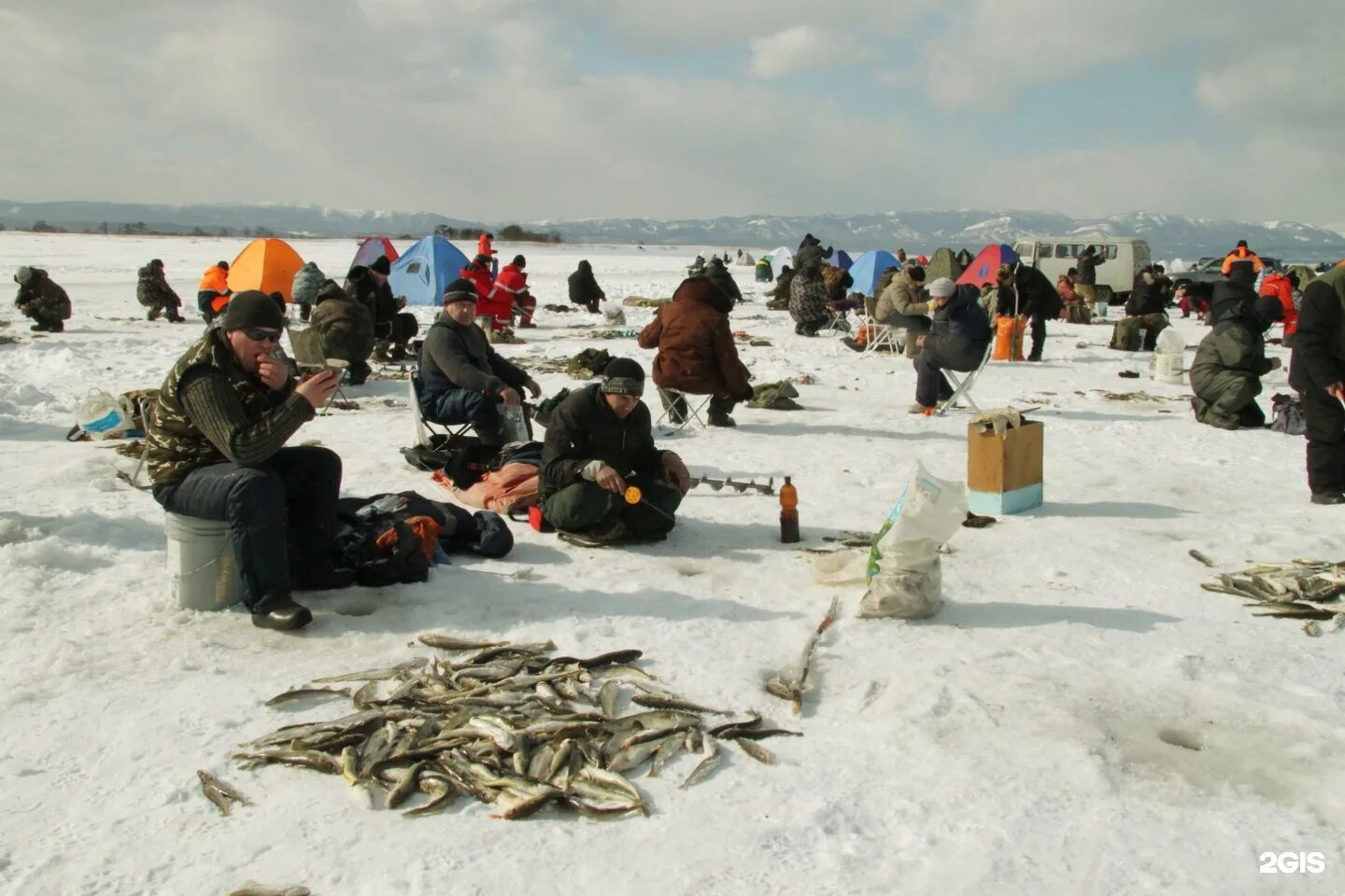 Лов корюшки