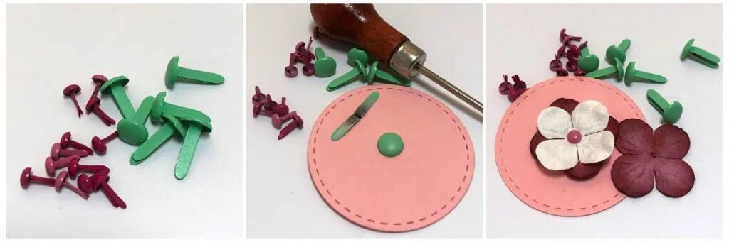 гвоздики для скрапбукинга брадсы. брадсами это. брадсы металлик 100 шт. 4а брадс. набор брадсов, цвет - розовый.