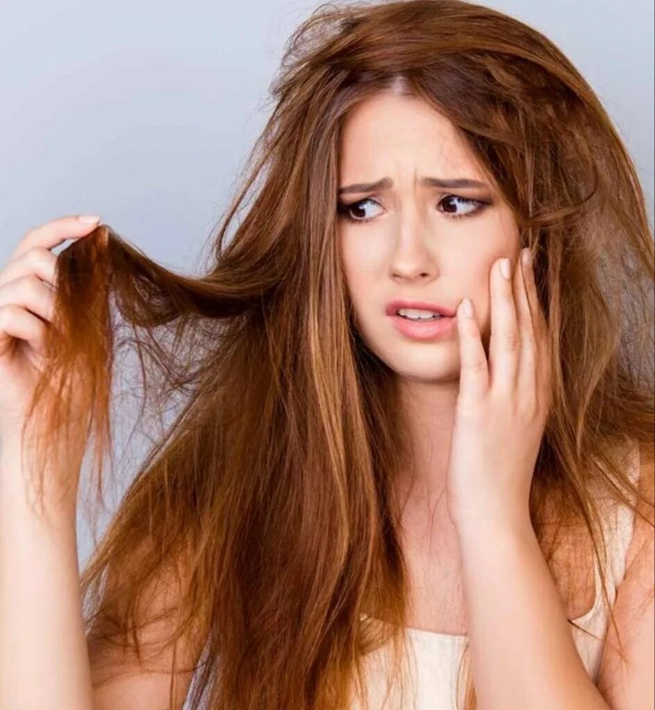 Тонкие ослабленные волосы. Поврежденные волосы. Тусклые волосы. Поврежденные волосы. Секущиеся кончики волос.