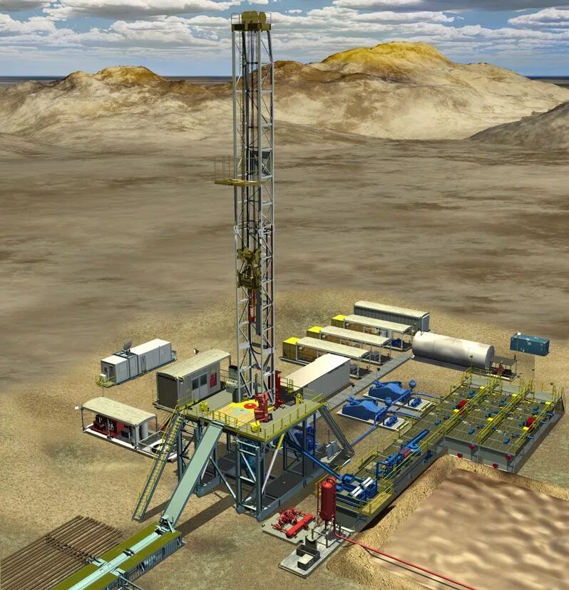 Инструменты добычи. Дриллинг риг. Land Rig (Oil & Gas sector). Бурение нефтегазовых скважин. Буровая вышка нефтяная.
