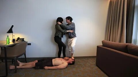 Japanese Straight Couple vs white cuckold - ThisVid.com.