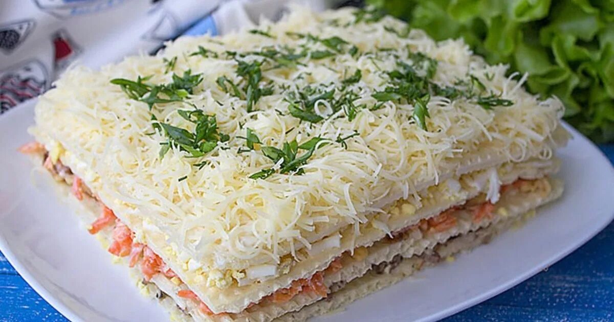 Вкусные рецепты с фото пошагово. Закусочный торт Наполеон Мимоза. Закусочный торт суши. Закусочный торт Калинина Наталья. Закусочный торт Наполеон с консервой.