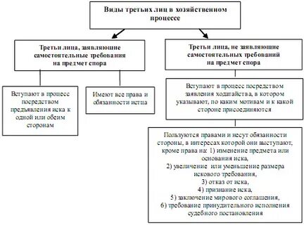 Третья лица не заявляющие самостоятельные примеры