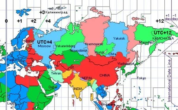 Якутия время разница с москвой. Часовые пояса. Часовой пояс +4. UTC +4. Московский часовой пояс.