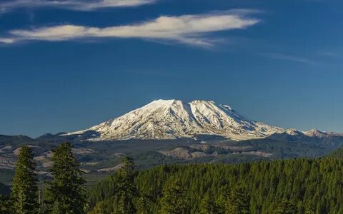 Mt st helens eruption wa