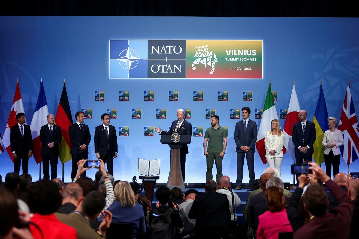 Байден саммит НАТО. Лидеры НАТО.