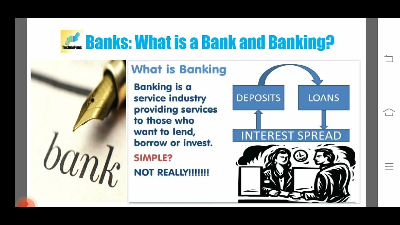 Banking is a type of. What is bank. bank meaning. introduction to banking. introduction 2 banking.