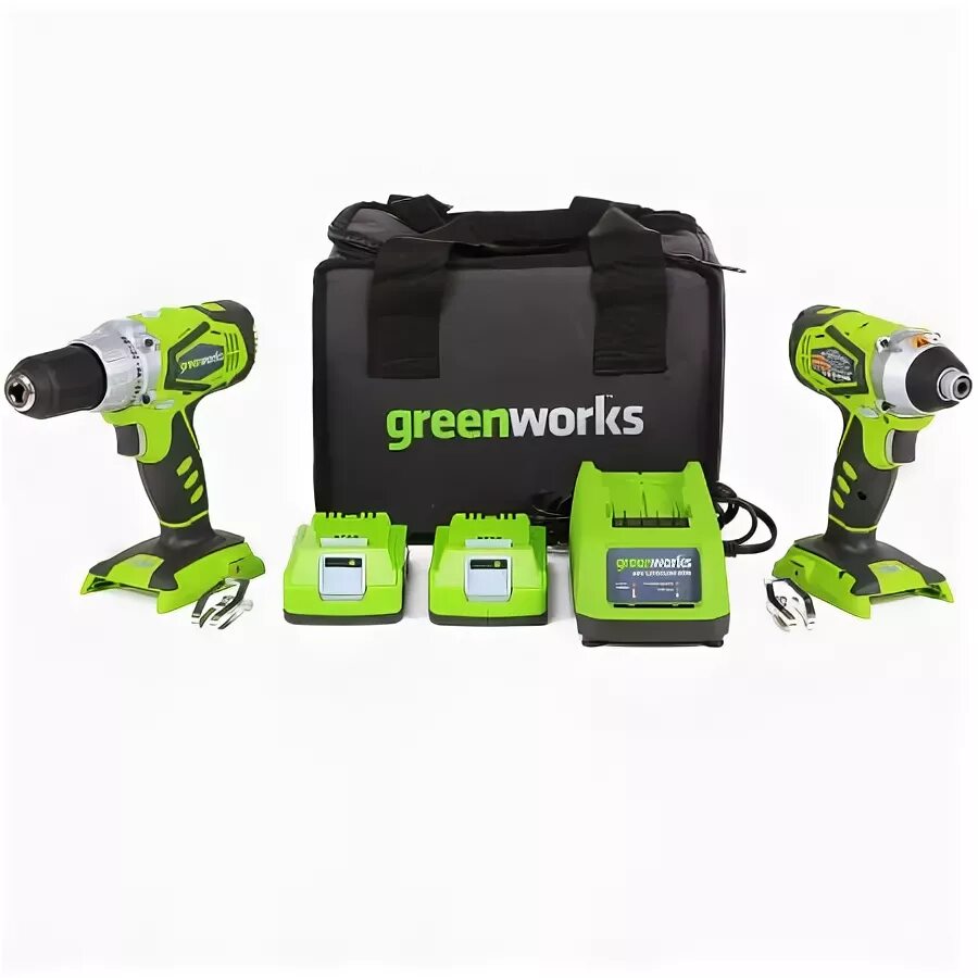 Greenworks volt. Аккумуляторный инструмент GREENWORKS 24v комбо. Краскопульт аккумуляторный Гринворкс. Импакт GREENWORKS 24v. Насос Гринворкс аккумуляторный.