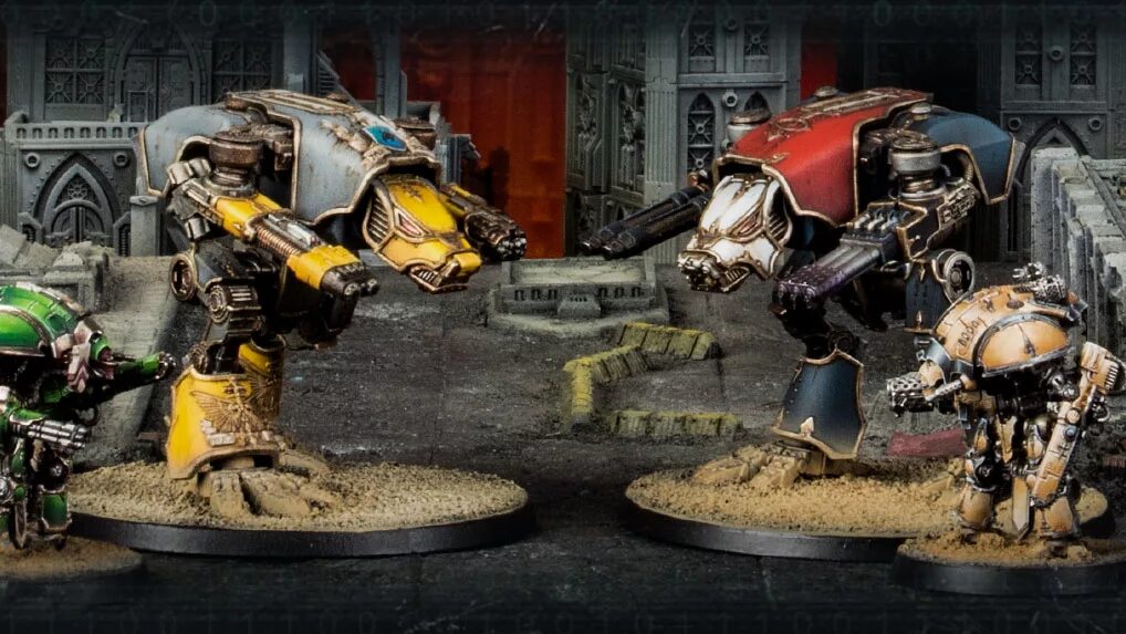 Lethal company titan. Warhound scout titan. адептус титаникус. warhound titanicus. adeptus titanicus warhound scout titans.