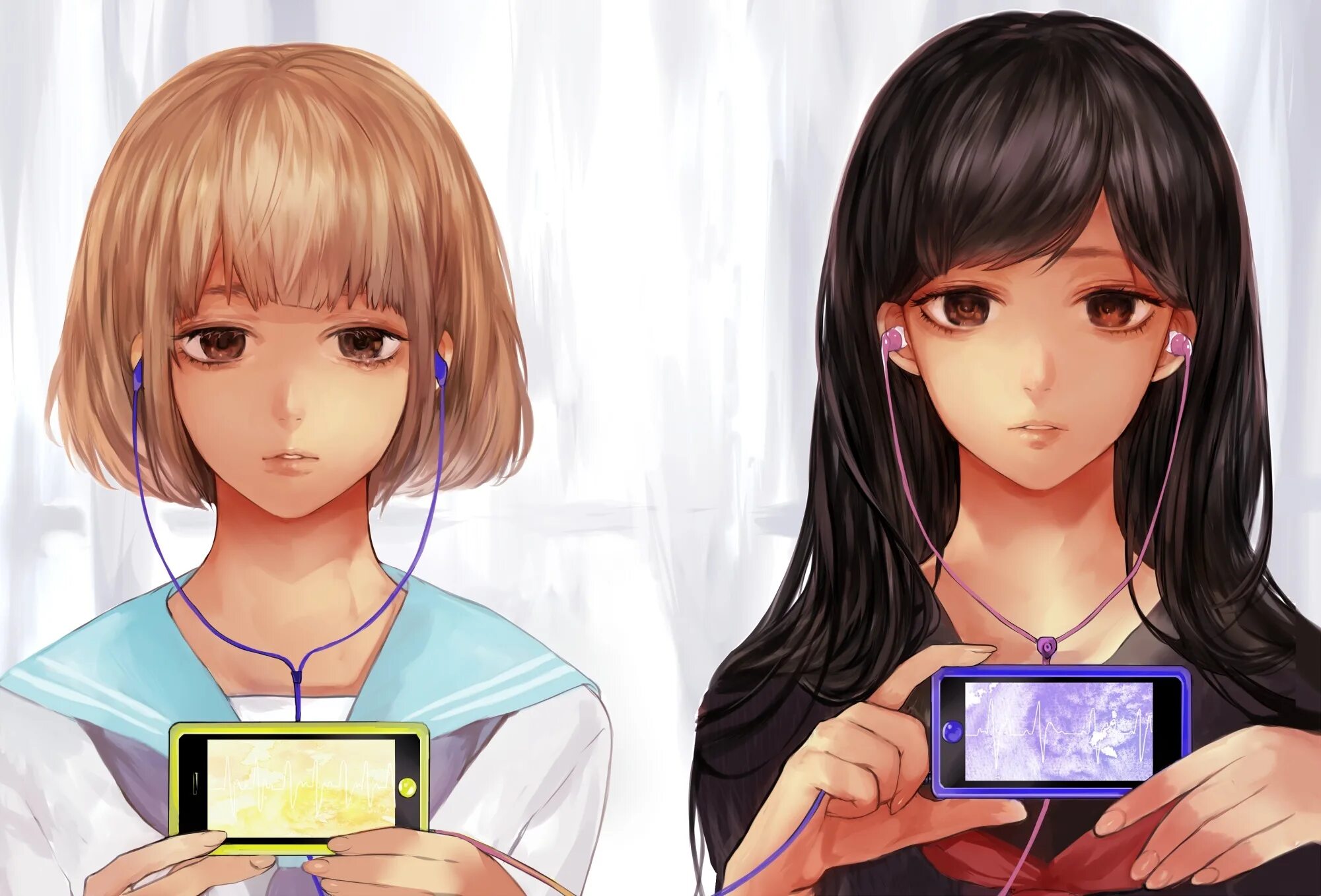 Девушка 2 d. Аниме девушки. Аниме тянки 2d. Девушка 2 d. Девушка 2 d.