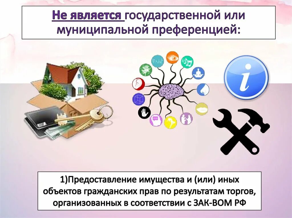 Использование преференций. Использование преференций