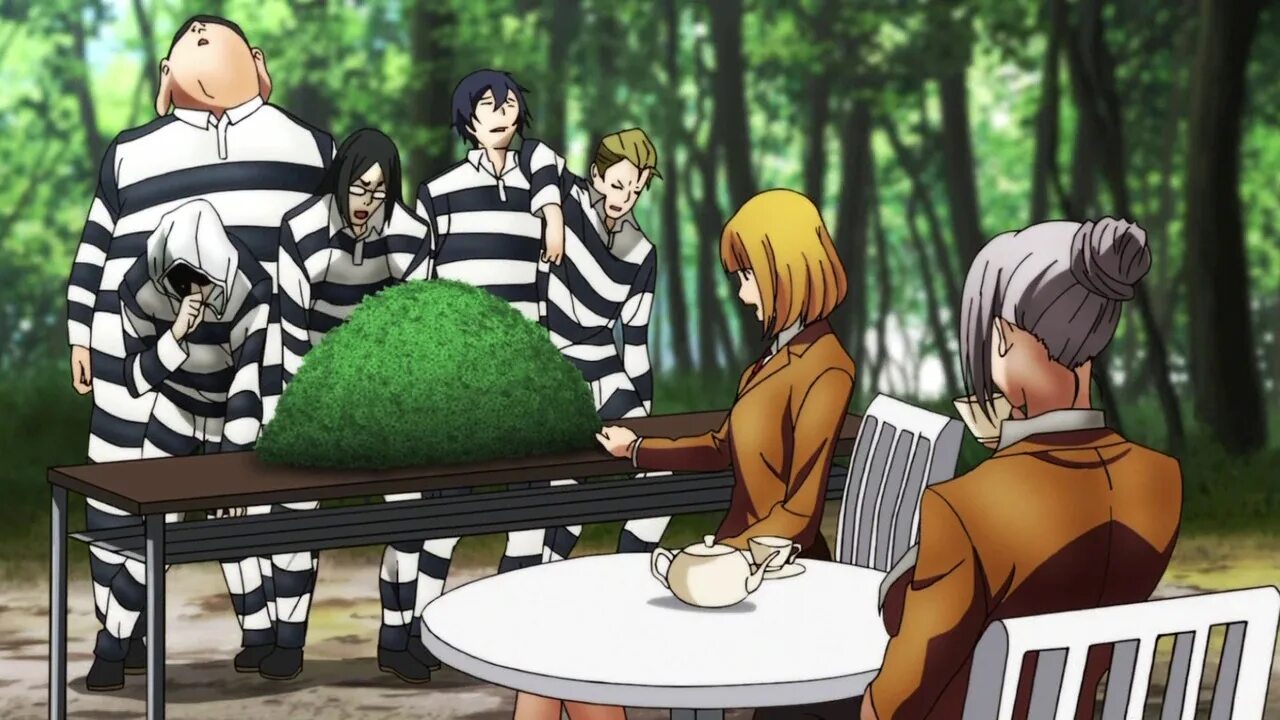 Школа строгого режима / Prison School / Kangoku Gakuen (2015). Ханна школа строгого режима. Школа строгого без цензуры