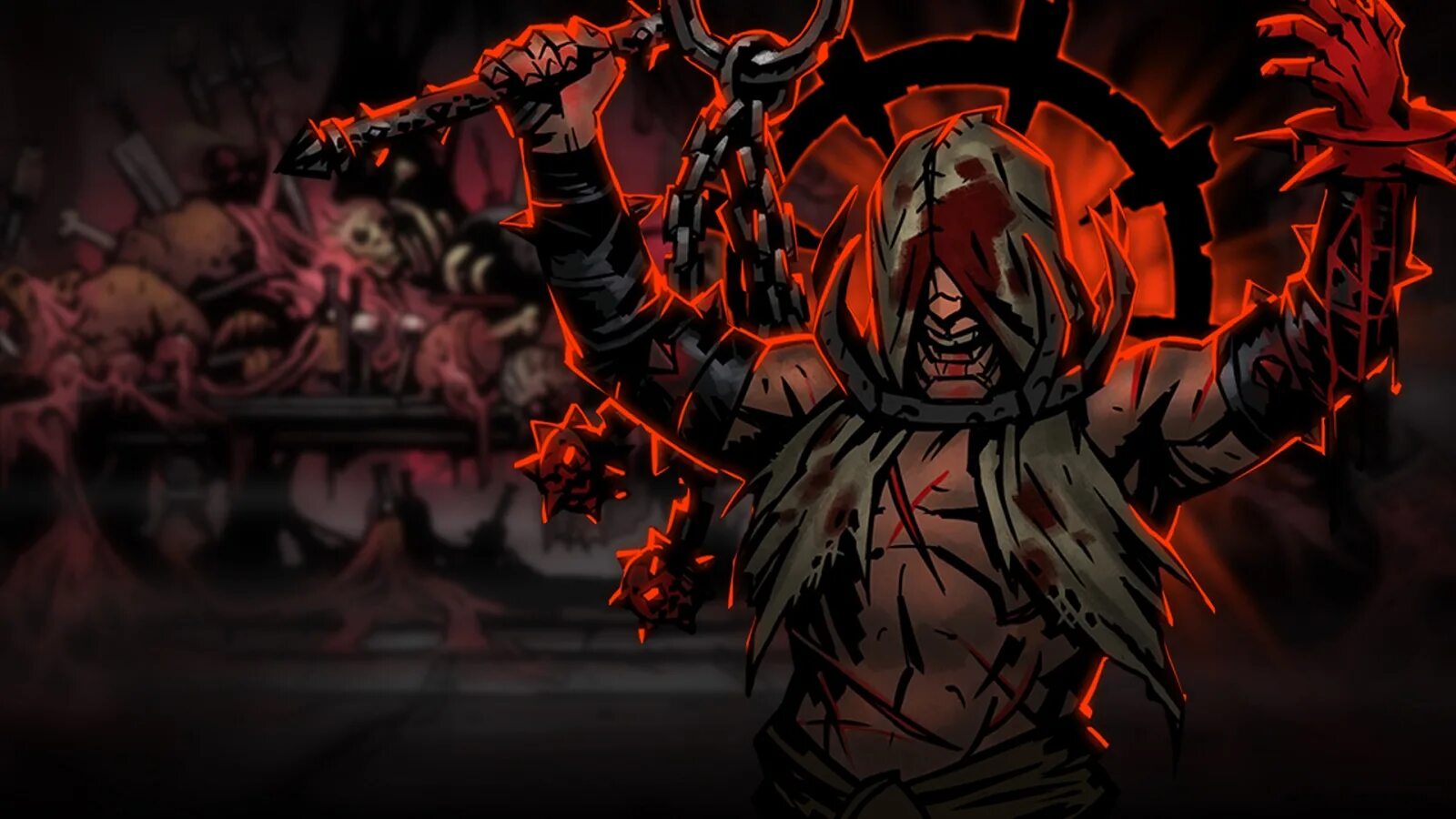 Darkest dungeon темнейшее подземелье. Даркест данжен. даркест данжен 2. darkest dungeon 2 самобичеватель. darkest dungeon самобичеватель арт.