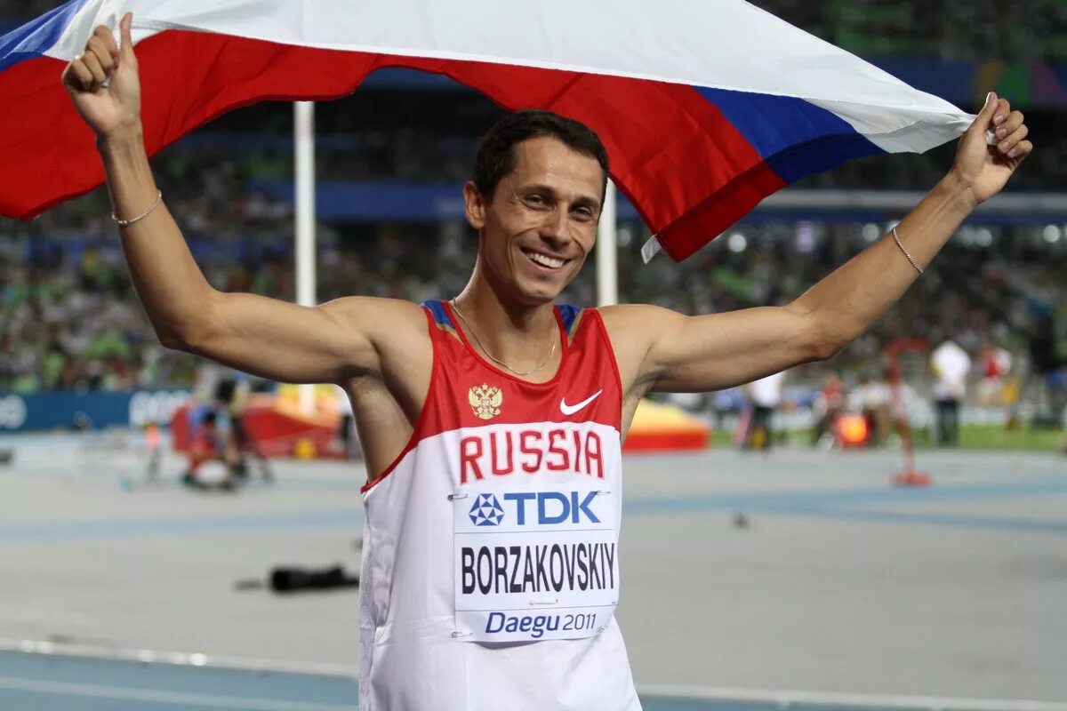 легкая атлетика первый чемпион