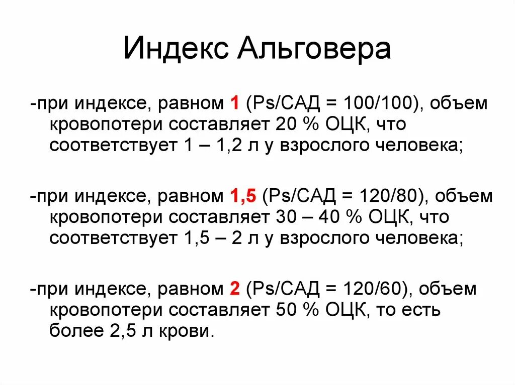 Индекс кровотечения