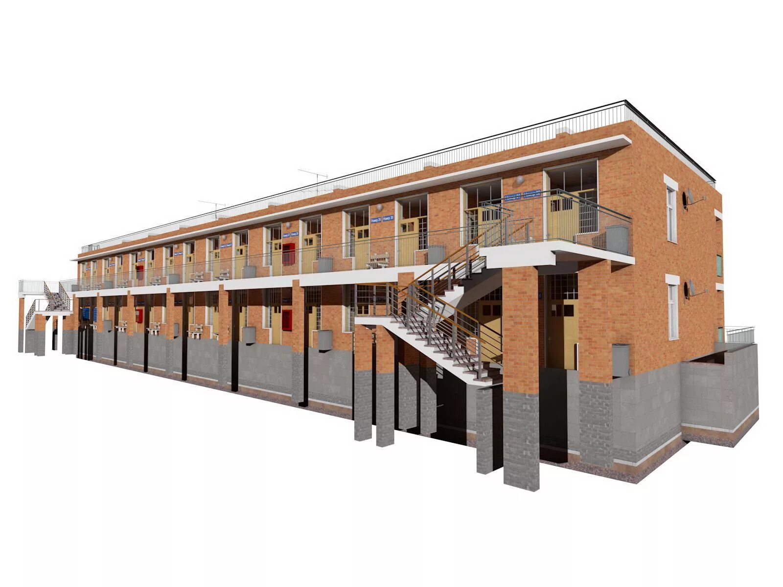 гостиница 2 этаж. проект мини гостиницы. апарт-отель галерейного типа. гостиница 2 этаж. двухэтажный мотель.