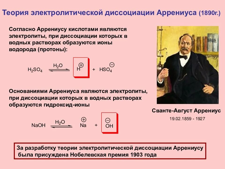 Соли с точки зрения теории электролитической диссоциации. Теория слабых электролитов Аррениуса. Теория сильных электролитов Аррениуса. Теория Сванте Аррениуса. Теория растворов электролитов(Аррениус.